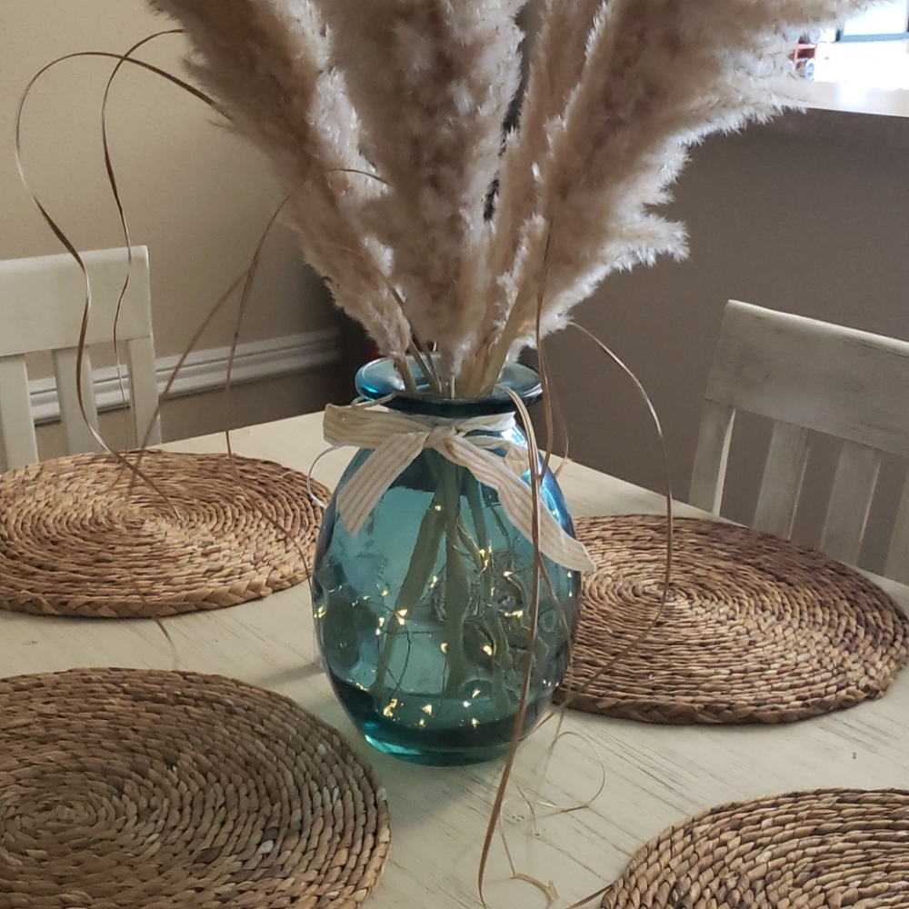 Beautiful Turquoise blue vase